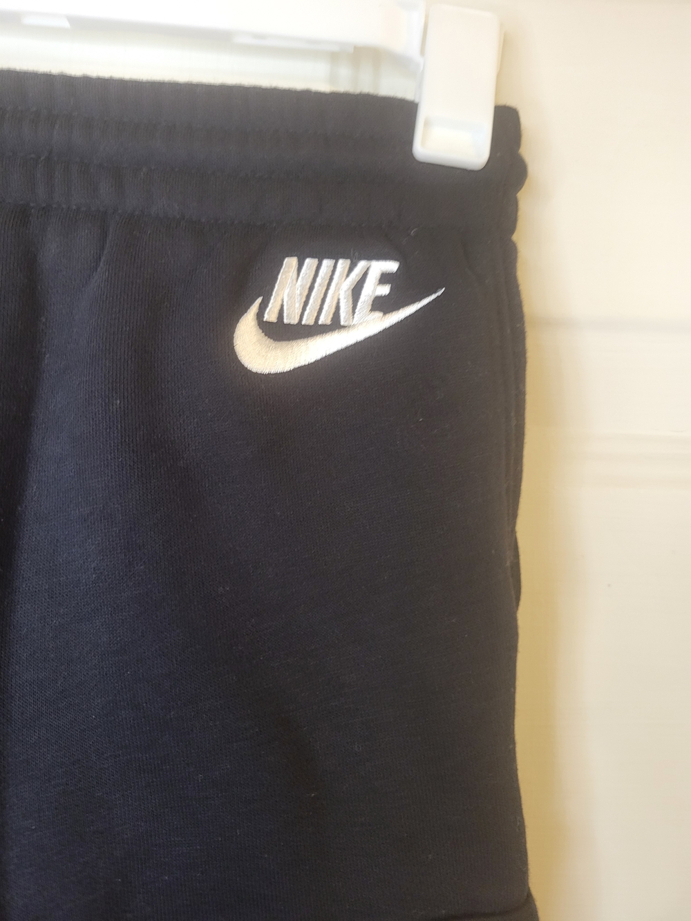 Nike Kids Black Sweatpants with Pink & Blue Logo - Picture 8 of 8